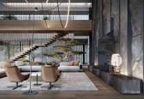 Các Mẫu Tiểu Cảnh Gầm Cầu Thang Hiện Đại Xu Hướng 2025 