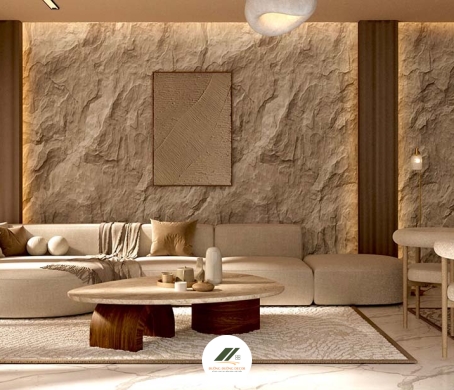 Tư Vấn Chọn Gạch Ốp Tường Phòng Khách: Từ A Đến Z