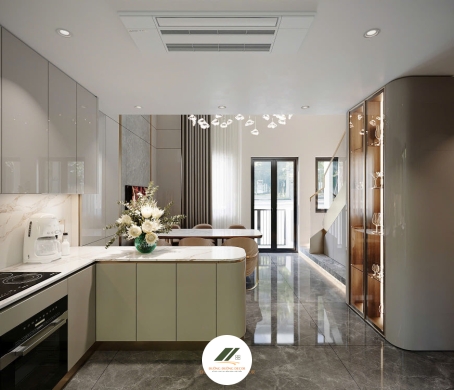 [Xem Ngay] Các Mẫu Thiết Kế Phòng Bếp 12m2 Đẹp Hiện Đại, Tiện Nghi 