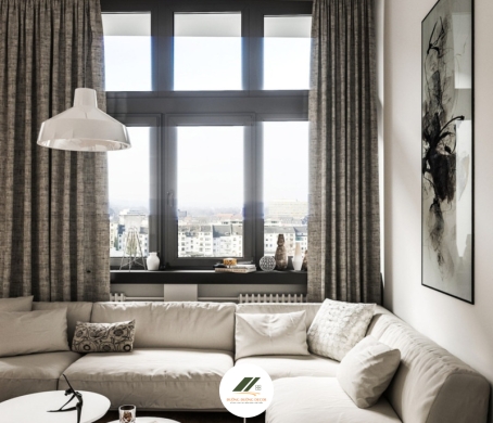 Gợi Ý Các Mẫu Rèm Cửa Phòng Khách Đẹp 2024