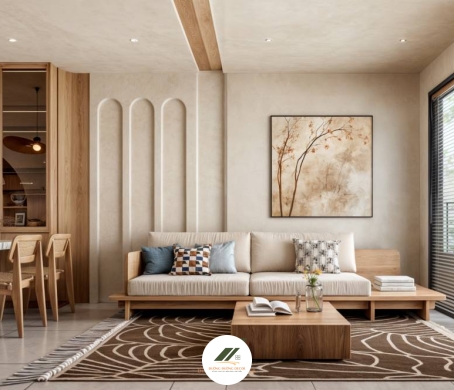 Xem Ngay Những Mẫu Thiết Kế Phòng Khách Liền Bếp Tối Ưu Diện Tích 