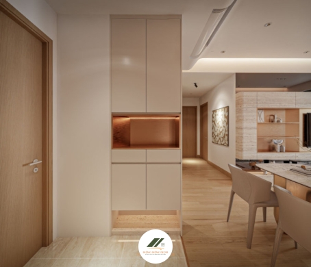 Tủ Giày Chung Cư Đẹp Cho Không Gian Sống Thêm Ấn Tượng