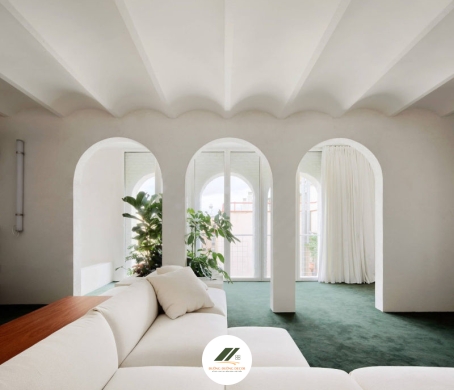 Các Mẫu Vòm Cửa Phòng Khách Đẹp, Ấn Tượng Nhất 2025 